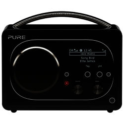 Pure Evoke F4 DAB/FM/Internet Radio with Bluetooth, Black